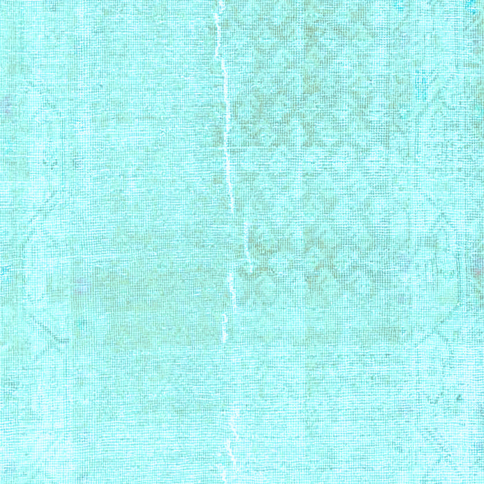 Machine Washable Persian Light Blue Traditional Rug, wshtr4061lblu