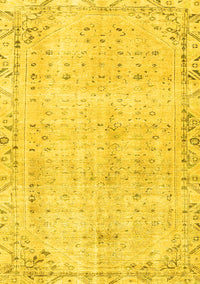 Persian Yellow Traditional Rug, tr4062yw