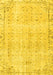 Persian Yellow Traditional Rug, tr4062yw