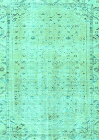 Persian Turquoise Traditional Rug, tr4062turq