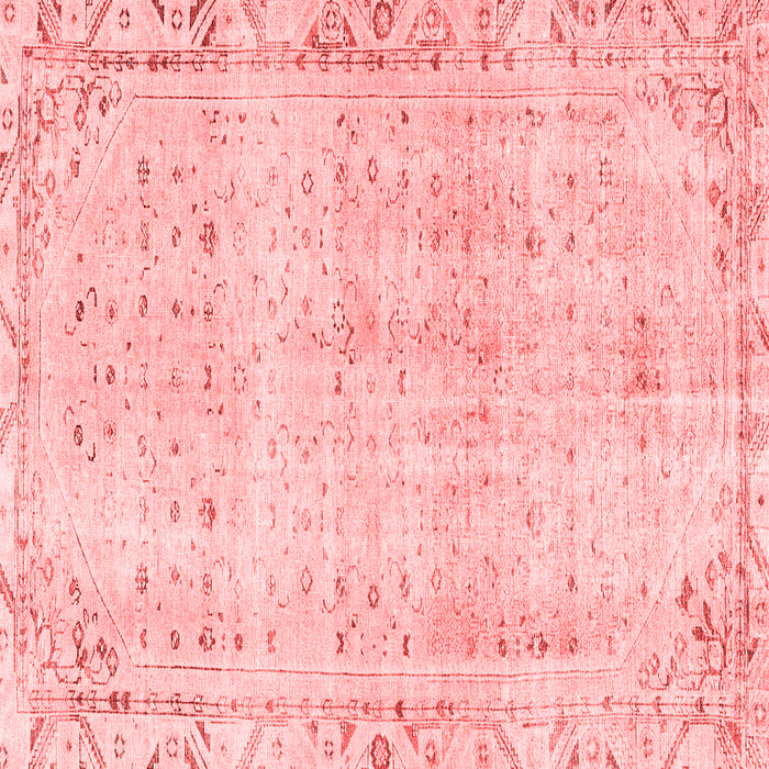 Machine Washable Persian Red Traditional Rug, wshtr4062red