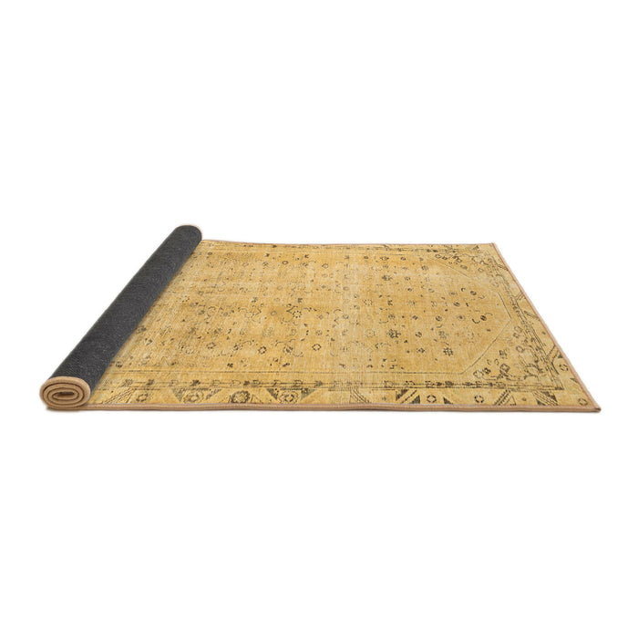 Sideview of Persian Brown Traditional Rug, tr4062brn