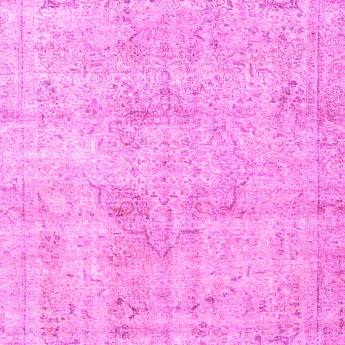 Machine Washable Persian Pink Traditional Rug, wshtr4063pnk