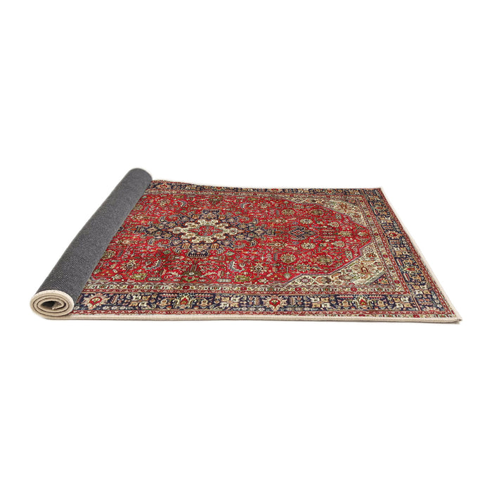 Sideview of Traditional Red Medallion Rug, tr4064