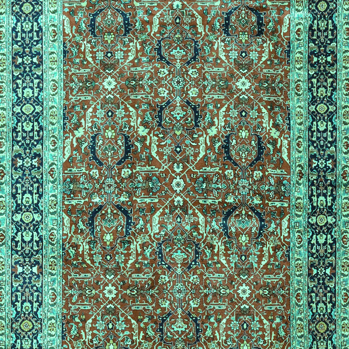 Persian Turquoise Traditional Rug, tr4065turq