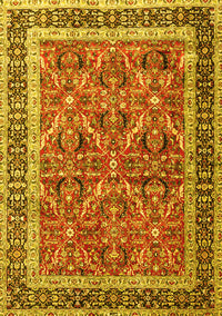 Persian Yellow Traditional Rug, tr4065yw