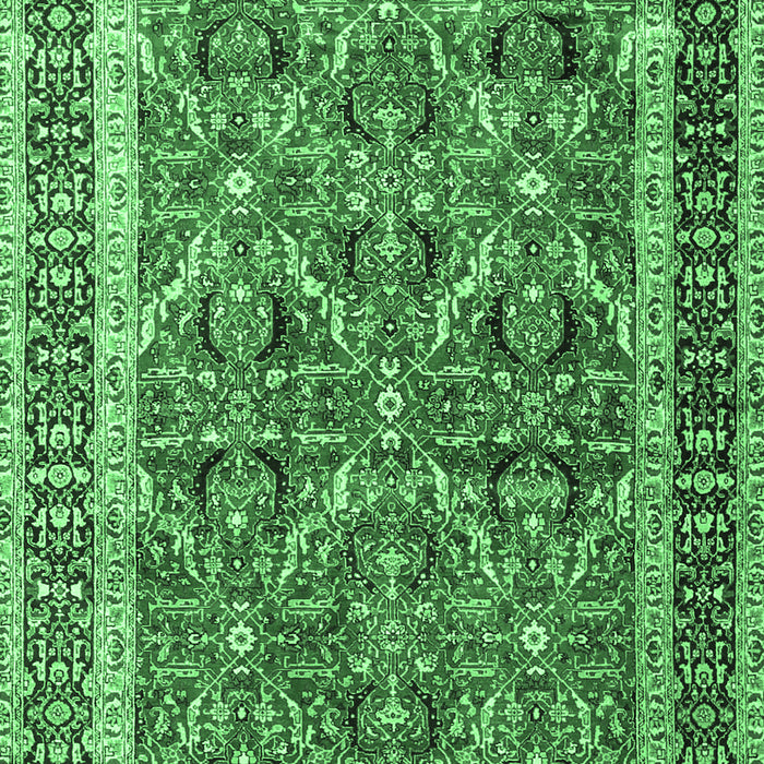 Persian Emerald Green Traditional Rug, tr4065emgrn