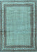 Persian Light Blue Traditional Rug, tr4066lblu