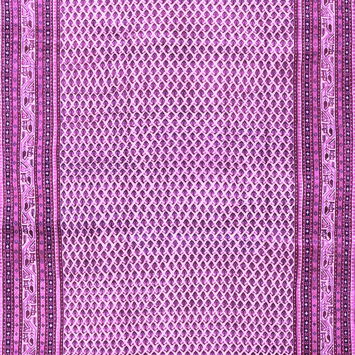 Machine Washable Persian Purple Traditional Area Rugs, wshtr4066pur