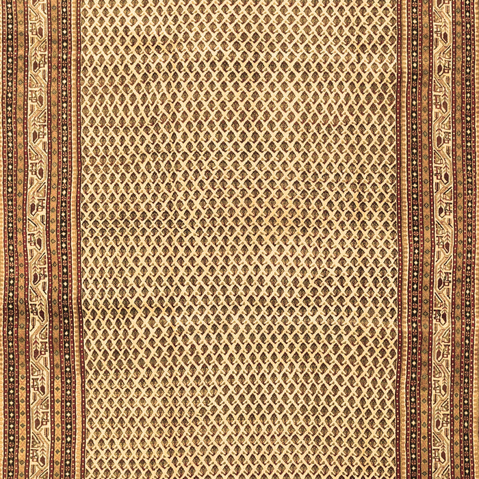 Machine Washable Persian Brown Traditional Rug, wshtr4066brn