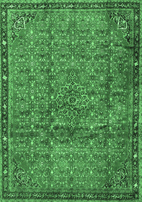 Persian Emerald Green Traditional Rug, tr4067emgrn