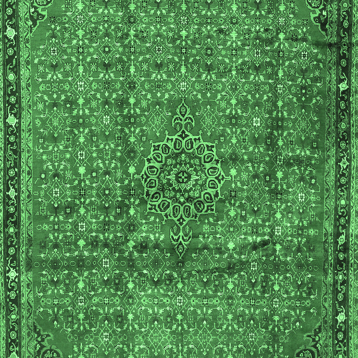 Persian Emerald Green Traditional Rug, tr4067emgrn