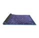 Sideview of Persian Blue Traditional Rug, tr4067blu