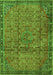 Persian Green Traditional Rug, tr4067grn