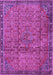 Persian Purple Traditional Rug, tr4067pur