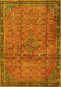 Persian Yellow Traditional Rug, tr4067yw