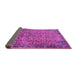 Sideview of Persian Purple Traditional Rug, tr4067pur