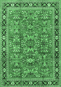 Persian Emerald Green Traditional Rug, tr4068emgrn