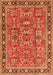 Persian Orange Traditional Rug, tr4068org