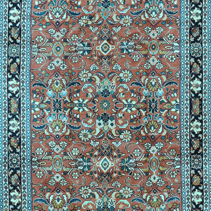Persian Light Blue Traditional Rug, tr4068lblu