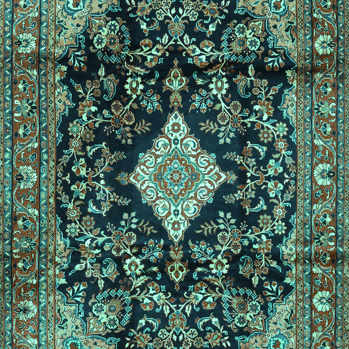 Persian Turquoise Traditional Rug, tr4069turq