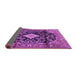 Sideview of Persian Purple Traditional Rug, tr4069pur