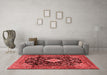 Traditional Red Washable Rugs