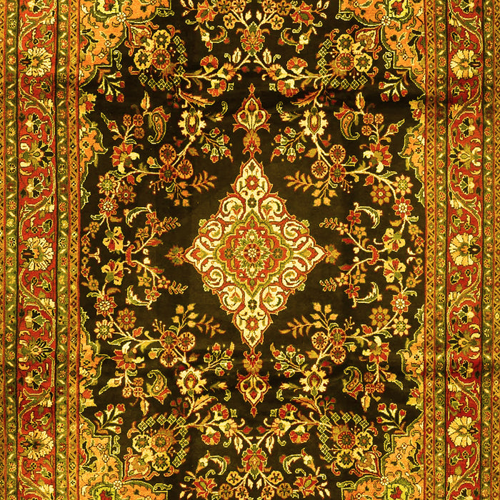 Persian Yellow Traditional Rug, tr4069yw