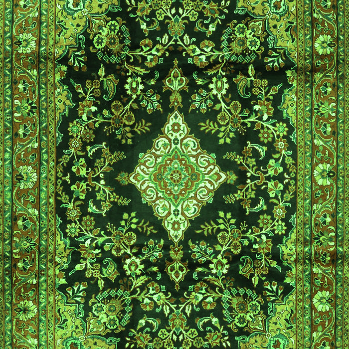 Persian Green Traditional Rug, tr4069grn