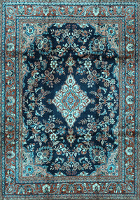 Persian Light Blue Traditional Rug, tr4069lblu