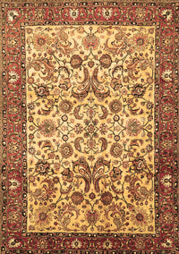Persian Brown Traditional Rug, tr406brn