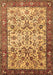 Persian Brown Traditional Rug, tr406brn