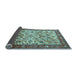 Sideview of Persian Light Blue Traditional Rug, tr406lblu