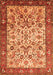 Persian Orange Traditional Rug, tr406org