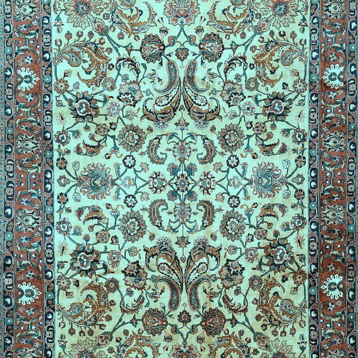 Persian Light Blue Traditional Rug, tr406lblu