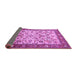 Sideview of Persian Purple Traditional Rug, tr406pur
