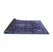 Sideview of Persian Blue Traditional Rug, tr4070blu