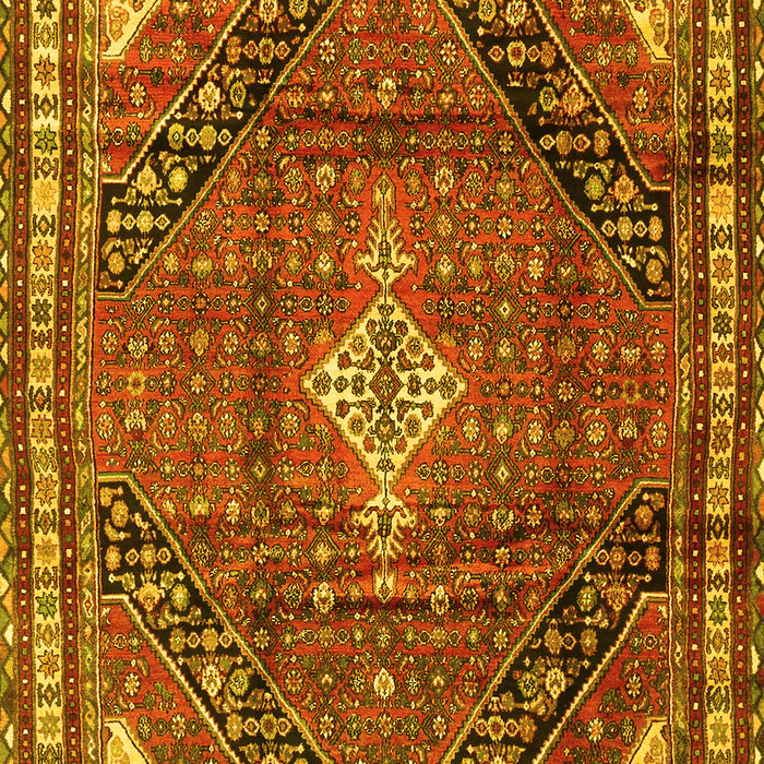 Persian Yellow Traditional Rug, tr4070yw