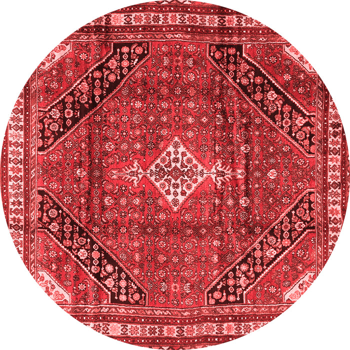 Machine Washable Persian Red Traditional Rug, wshtr4070red