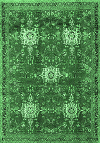 Persian Emerald Green Traditional Rug, tr4071emgrn