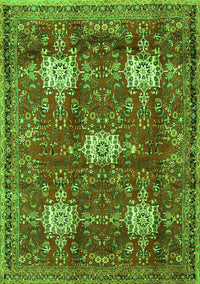 Persian Green Traditional Rug, tr4071grn