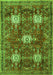 Persian Green Traditional Rug, tr4071grn