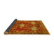 Sideview of Persian Yellow Traditional Rug, tr4071yw