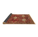 Sideview of Persian Brown Traditional Rug, tr4071brn