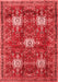 Persian Red Traditional Area Rugs