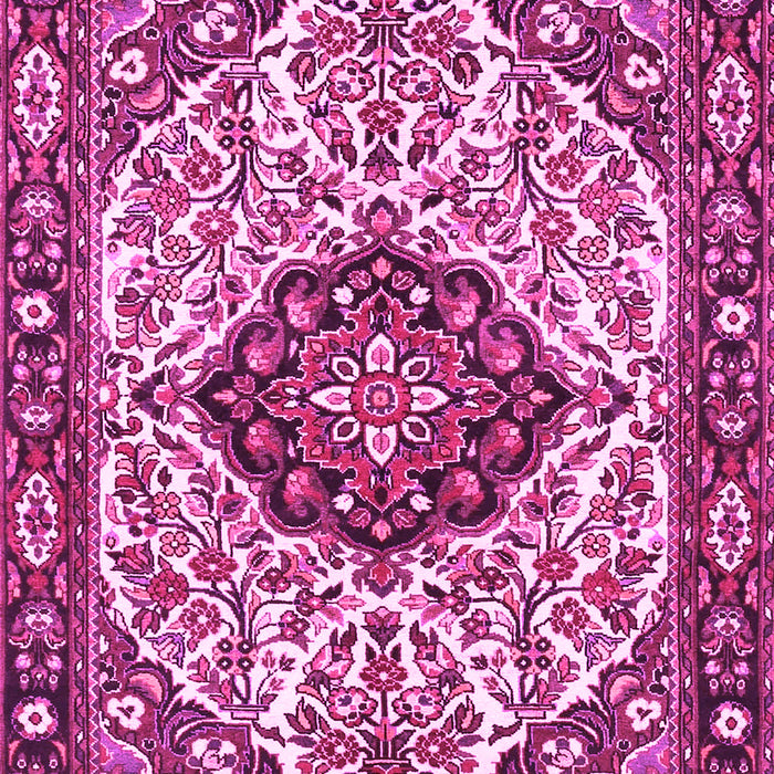 Machine Washable Persian Pink Traditional Rug, wshtr4072pnk