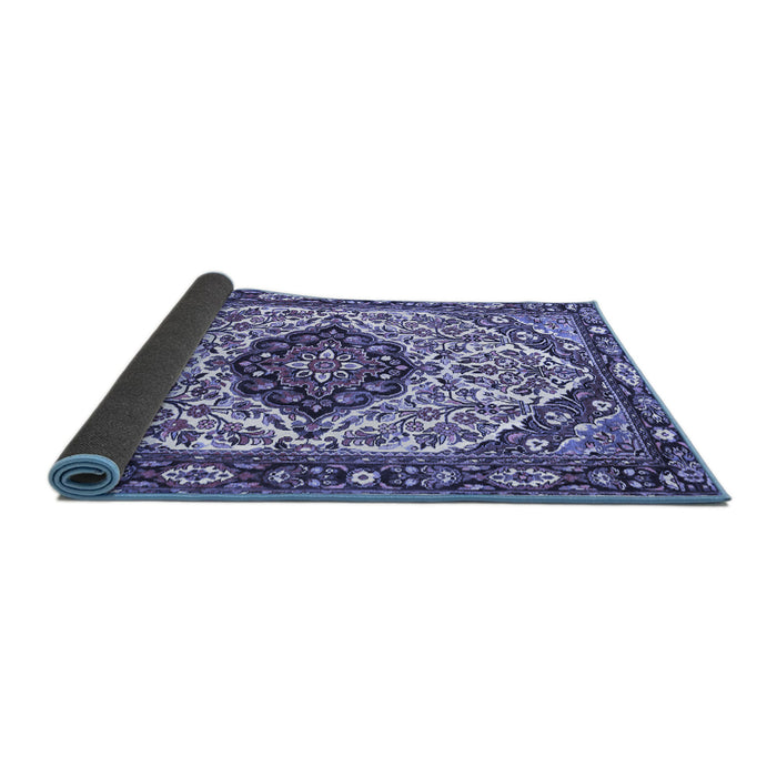 Sideview of Persian Blue Traditional Rug, tr4072blu