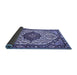 Sideview of Persian Blue Traditional Rug, tr4072blu