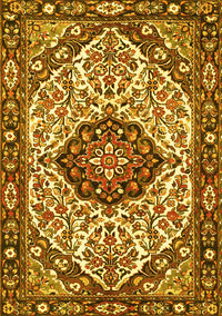 Persian Yellow Traditional Rug, tr4072yw