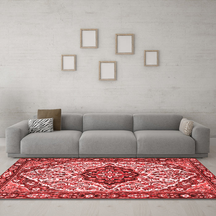 Traditional Red Washable Rugs